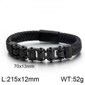 Stainless Steel Bicycle Bracelet - KB132423-KFC