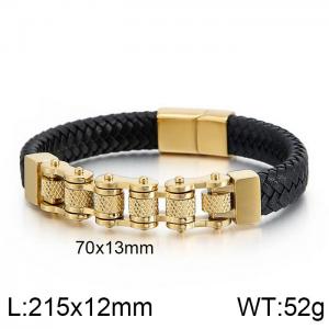 Stainless Steel Bicycle Bracelet - KB132424-KFC