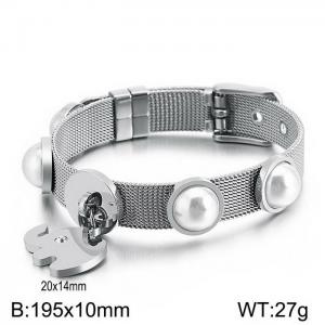Stainless Steel Bracelet(women) - KB132562-Z