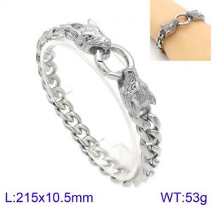 Stainless Steel Bracelet(Men) - KB133024-KFC