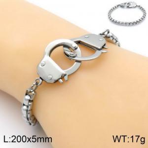 Stainless Steel Bracelet(Men) - KB133676-Z