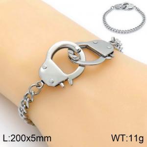 Stainless Steel Bracelet(Men) - KB133679-Z