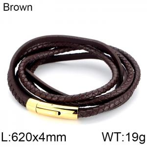 Leather Bracelet - KB133685-K