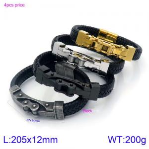 Leather Bracelet - KB134608-KFC