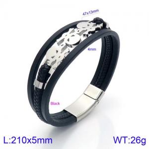 Leather Bracelet - KB134723-KFC