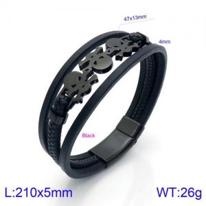 Leather Bracelet - KB134724-KFC