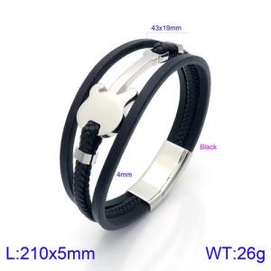 Leather Bracelet - KB134728-KFC