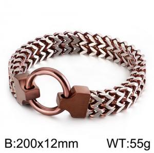 Stainless Steel Special Bracelet - KB134778-KFC