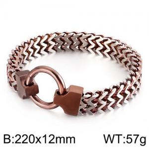 Stainless Steel Special Bracelet - KB134782-KFC