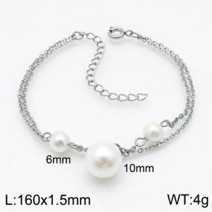 Stainless Steel Bracelet(women) - KB135648-Z