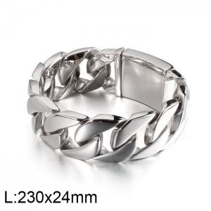 Stainless Steel Bracelet(Men) - KB135724-D