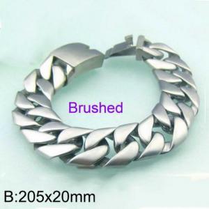 Stainless Steel Bracelet(Men) - KB135737-D