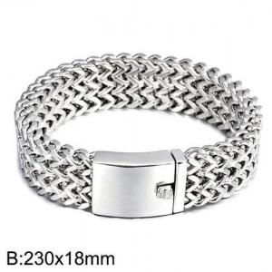 Stainless Steel Bracelet(Men) - KB135749-D