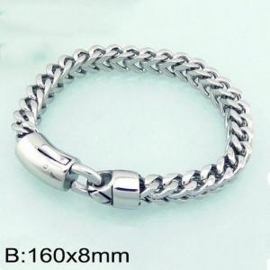 Stainless Steel Bracelet(Men) - KB135762-D