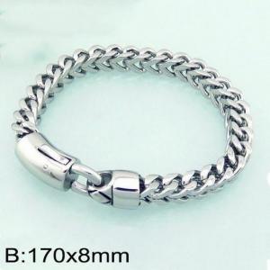 Stainless Steel Bracelet(Men) - KB135763-D
