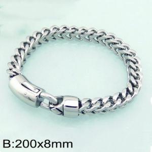 Stainless Steel Bracelet(Men) - KB135766-D