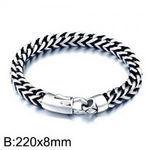 Stainless Steel Bracelet(Men) - KB135803-D