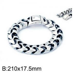Stainless Steel Bracelet(Men) - KB135843-D