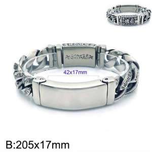 Stainless Steel Bracelet(Men) - KB135868-BD