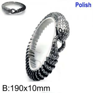 Stainless Steel Bracelet(Men) - KB135899-BD