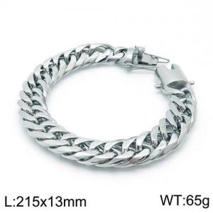 Stainless Steel Bracelet(Men) - KB135942-Z