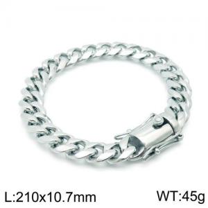 Stainless Steel Bracelet(Men) - KB135945-Z