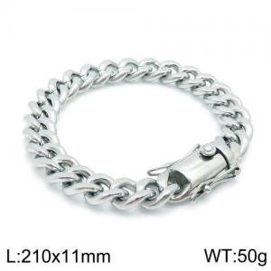 Stainless Steel Bracelet(Men) - KB135947-Z