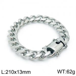Stainless Steel Bracelet(Men) - KB135951-Z