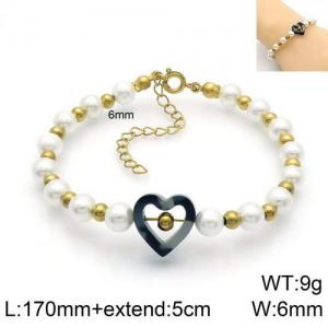 Shell Pearl Bracelets - KB135982-Z