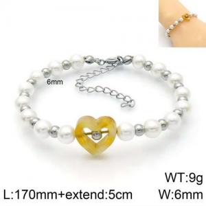 Shell Pearl Bracelets - KB135991-Z