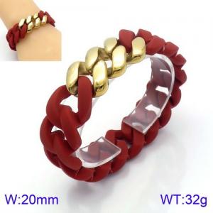 Stainless Steel Special Bracelet - KB136706-BD