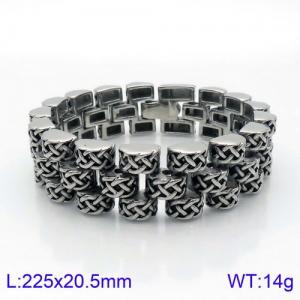 Stainless Steel Bracelet(Men) - KB136709-BD