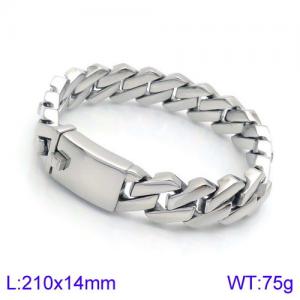 Stainless Steel Bracelet(Men) - KB138106-BDJX