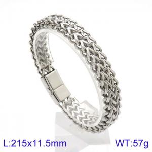 Stainless Steel Bracelet(Men) - KB138300-KFC