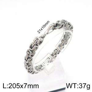 Stainless Steel Bracelet(Men) - KB138366-Z