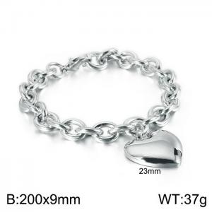 Stainless Steel Bracelet(Men) - KB138649-Z