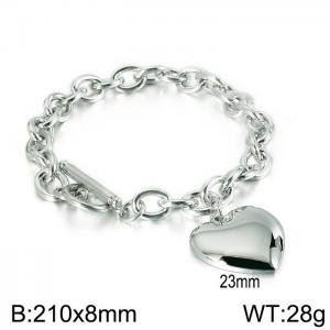 Stainless Steel Bracelet(Men) - KB138650-Z