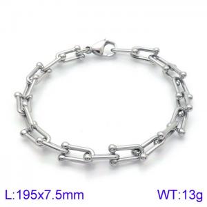 Stainless Steel Bracelet(Men) - KB138704-KFC