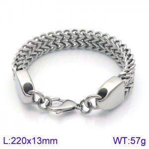 Stainless Steel Bracelet(Men) - KB138800-KFC