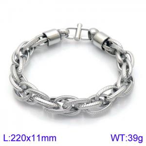 Stainless Steel Bracelet(Men) - KB138803-KFC