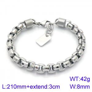 Stainless Steel Bracelet(Men) - KB138817-KFC