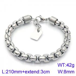 Stainless Steel Bracelet(Men) - KB138823-KFC