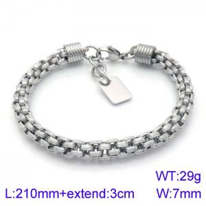 Stainless Steel Bracelet(Men) - KB138840-KFC
