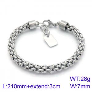 Stainless Steel Bracelet(Men) - KB138846-KFC