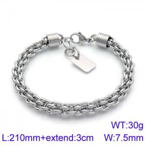 Stainless Steel Bracelet(Men) - KB138849-KFC
