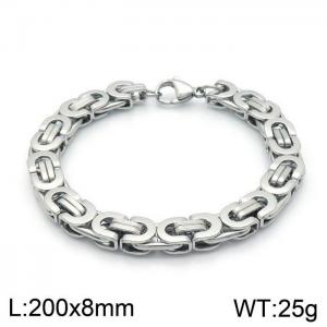 Stainless Steel Bracelet(Men) - KB139228-Z