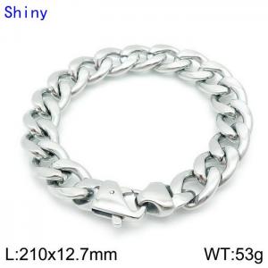 Stainless Steel Bracelet(Men) - KB139250-Z