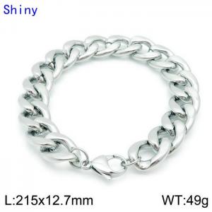Stainless Steel Bracelet(Men) - KB139253-Z