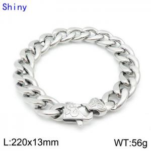 Stainless Steel Bracelet(Men) - KB139256-Z