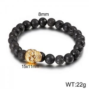 Stainless Skull Bracelet - KB139271-Z